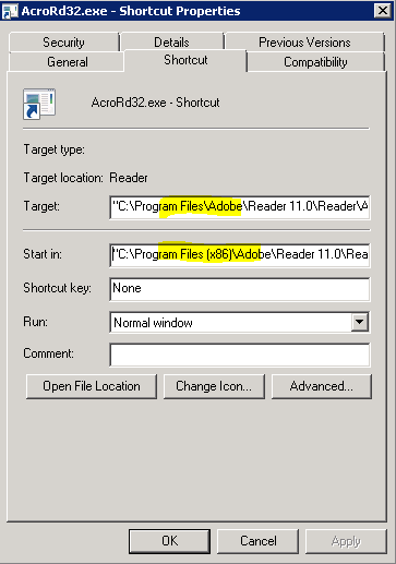 shortcut group policy frustration